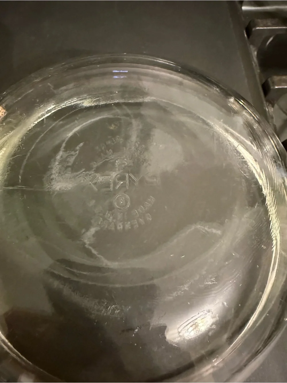 Glass Serving Bowl with Decorative Stainless Stand - Silver